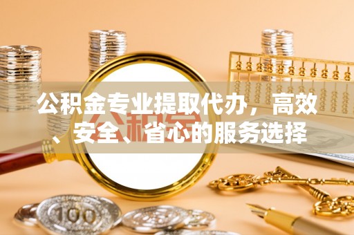 潢川公积金专业提取代办，高效、安全、省心的服务选择