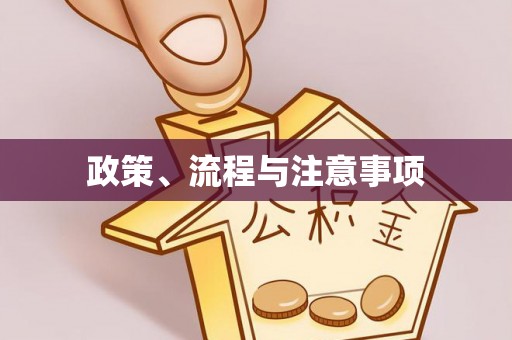 潢川政策、流程与注意事项