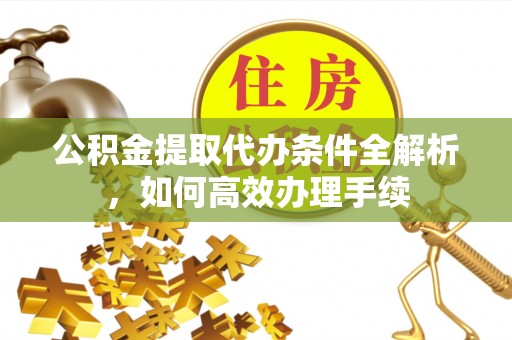 潢川公积金提取代办条件全解析，如何高效办理手续