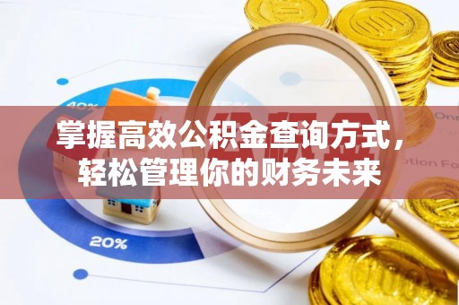 潢川掌握高效公积金查询方式，轻松管理你的财务未来