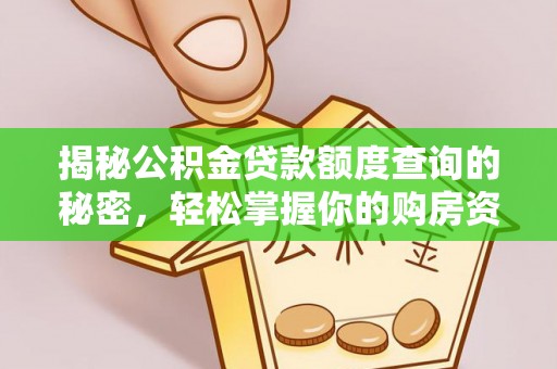 潢川揭秘公积金贷款额度查询的秘密，轻松掌握你的购房资金