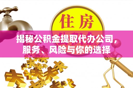 潢川揭秘公积金提取代办公司，服务、风险与你的选择