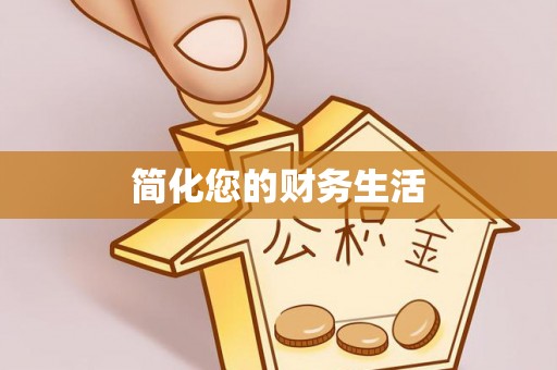 潢川简化您的财务生活
