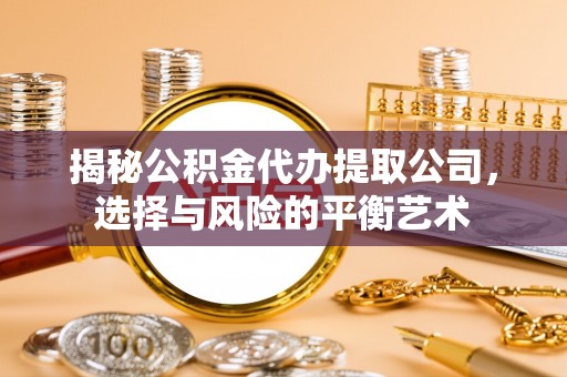 潢川揭秘公积金代办提取公司，选择与风险的平衡艺术