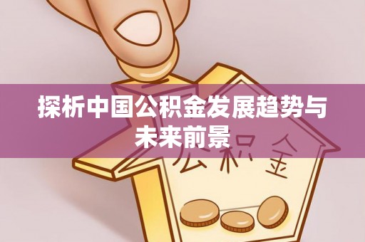 潢川探析中国公积金发展趋势与未来前景
