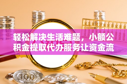 潢川轻松解决生活难题，小额公积金提取代办服务让资金流动更便捷