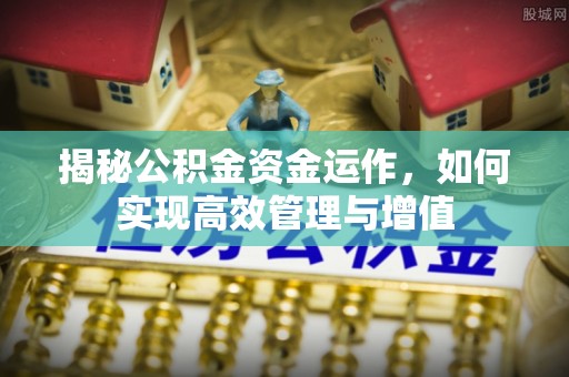 潢川揭秘公积金资金运作，如何实现高效管理与增值